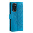 Θήκη με πτερύγιο για Xiaomi Redmi Note 11/11S, Mandala, μπλε