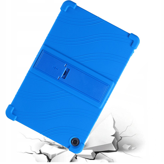 Θήκη σιλικόνης για Lenovo Tab M10 Plus 10.6 Gen 3 TB-125F TB-128F, Impact, θωρακισμένη, σκούρο μπλε
