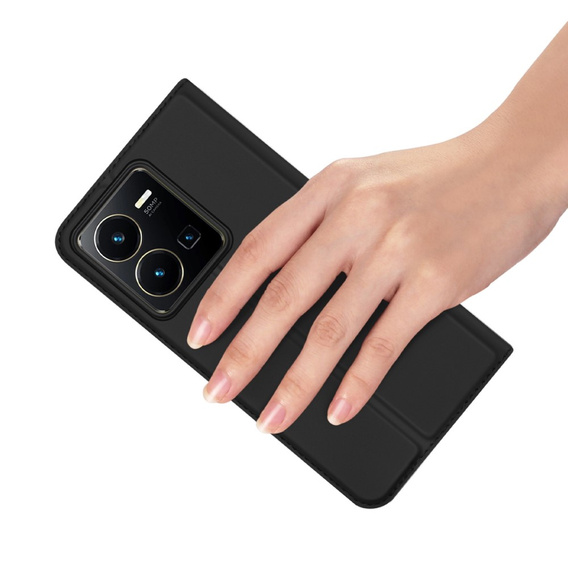 Dux Ducis Θήκη για Vivo Y35 4G, Skinpro, μαύρη