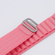 Λουράκι νάιλον για Apple Watch 1/2/3/4/5/6/7/8/SE/ULTRA 42/44/45/49mm, ροζ