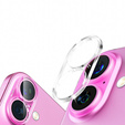 Μετριασμένο γυαλί για κάμερα για το iPhone 16 / 16 Plus, διαφανής