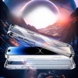 Θήκη για iPhone 14 Pro, Shockproof, με μεμβράνη, διαφανής
