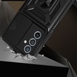 Θήκη για Samsung Galaxy M35, CamShield Slide, μαύρη