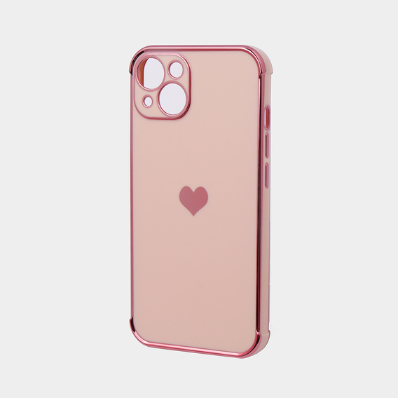 Θήκη για Apple iPhone 13, Electro heart, ροζ rose gold