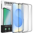 2x Μετριασμένο γυαλί για Samsung Galaxy S24+/S25+ Plus, ERBORD 3D πλήρης οθόνη