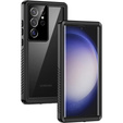 Αδιάβροχη θήκη IP68 για το Samsung Galaxy S23 Ultra, μαύρη