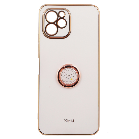 Θήκη για Huawei Nova Y61 , Electro Ring, λευκή