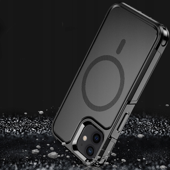 Θήκη για iPhone 12/12 Pro, MagForce MagSafe, μαύρη