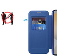 Θήκη με πτερύγιο για Samsung Galaxy S25 FE, RFID Wallet MagSafe CamShield, σκούρο μπλε