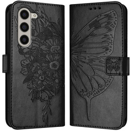 Θήκη με πτερύγιο για Samsung Galaxy Z Fold6 5G, Butterfly, μαύρη