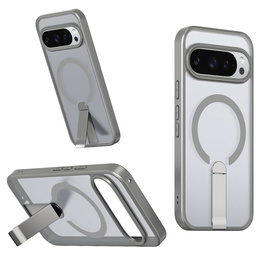 Υβριδική θήκη Fusion για Google Pixel 10 Pro XL, για MagSafe, με βάση, γκρι