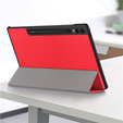 Θήκη για Samsung Galaxy Tab S9 Plus, Smartcase με χώρο για γραφίδα, κόκκινη