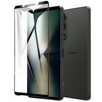 Μετριασμένο γυαλί 3D για Sony Xperia 1 VI, μαύρο πλαίσιο