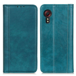 Θήκη για Samsung Galaxy Xcover 7, Wallet Litchi Leather, πράσινη