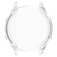 Θήκη 2σε1 με προστατευτικό οθόνης για Huawei Watch GT 5 46mm, διαφανής