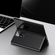 Αναδιπλούμενη θήκη για Samsung Z Fold5 5G, Smart View Wallet, μαύρη