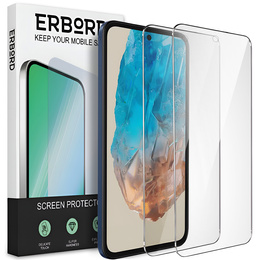 2x Μετριασμένο γυαλί ERBORD 9H Hard Glass στην οθόνη για Samsung Galaxy M35 5G