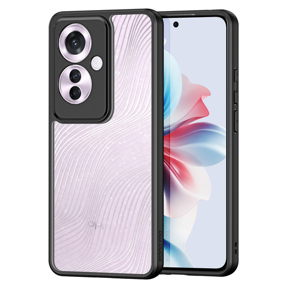 θήκη DuxDucis για το Oppo Reno 11F 5G, Aimo Case, διαφανής / μαύρη