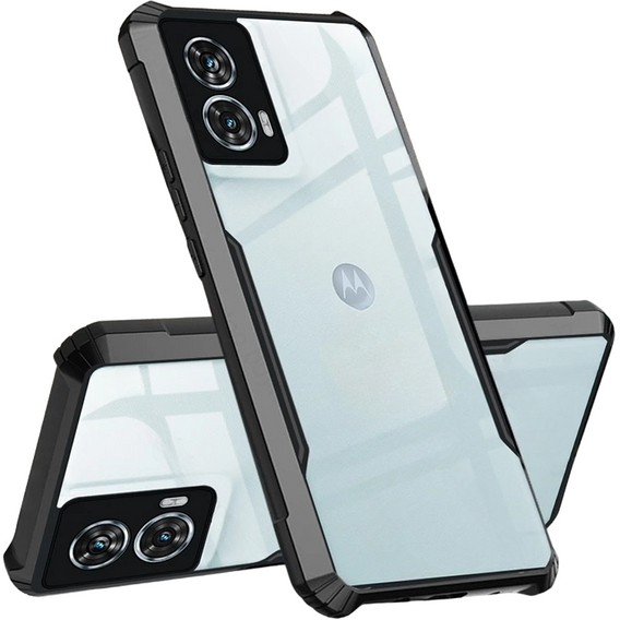 Θήκη για Motorola Edge 50 Fusion 5G, AntiDrop Hybrid, μαύρη