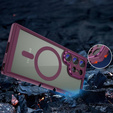 Θήκη για Samsung Galaxy S23 Ultra, ERBORD Impact Guard, MagSafe, μπορντό