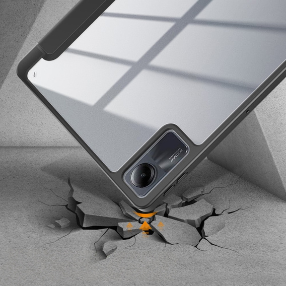 Θήκη για Xiaomi Redmi Pad SE 11", Smartcase Hybrid, με χώρο για γραφίδα, μαύρη