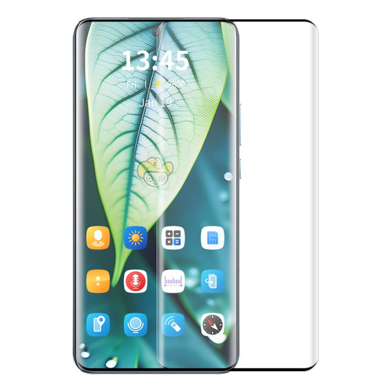 ENKAY Tempered Glass για Oppo Reno 12 / 12 Pro 5G, μαύρη