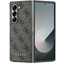 GUESS Θήκη για Samsung Galaxy ZFold 6, 4G Charms Collection Hardcase, καφέ