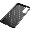 Θήκη για Samsung Galaxy S21 FE, Carbon Gel, μαύρη