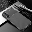 Θήκη για Samsung Galaxy A34 5G, Carbon Gel, μαύρη