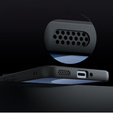 Θήκη για Nothing Phone 3A Pro, για MagSafe, ERBORD Μatt Case, μαύρη