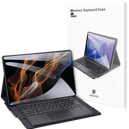 Θήκη + πληκτρολόγιο Samsung Galaxy Tab S8 Ultra, Dux Ducis Magnetic, μαύρη