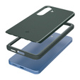 θήκη Spigen για Samsung Galaxy S25, Thin Fit Mag, πράσινο + γυαλί 9H tempered