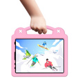 Παιδική θήκη για iPad 10.9 2022 10 Gen, Cute Patterns, με βάση, ροζ