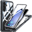 Θήκη για Samsung Galaxy S23 FE, Shockproof, με μεμβράνη οθόνης, για MagSafe, μαύρη