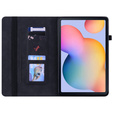 Θήκη για Samsung Galaxy Tab S6 Lite, Wallet Pen Slot, μαύρη