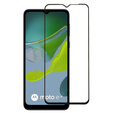 Μετριασμένο γυαλί 3D για Motorola Moto E13, μαύρη