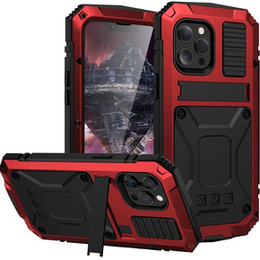 Θωρακισμένη θήκη για iPhone 12 / 12 Pro, R-JUST, κόκκινη