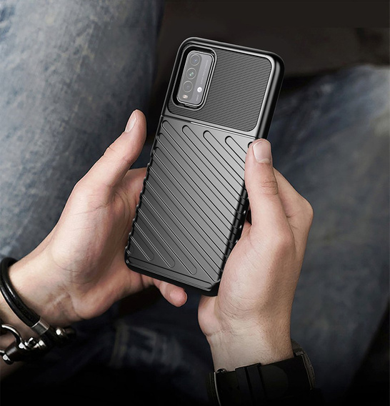 Θήκη για Xiaomi Redmi 9T, Thunder, μαύρη