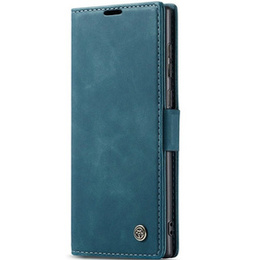 θήκη CASEME για Samsung Galaxy S22 Ultra, Leather Wallet Case, πράσινη