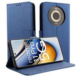 Θήκη με πτερύγιο για Realme 11 Pro 5G / Pro+ 5G, Wallet Smart Magnet, μπλε