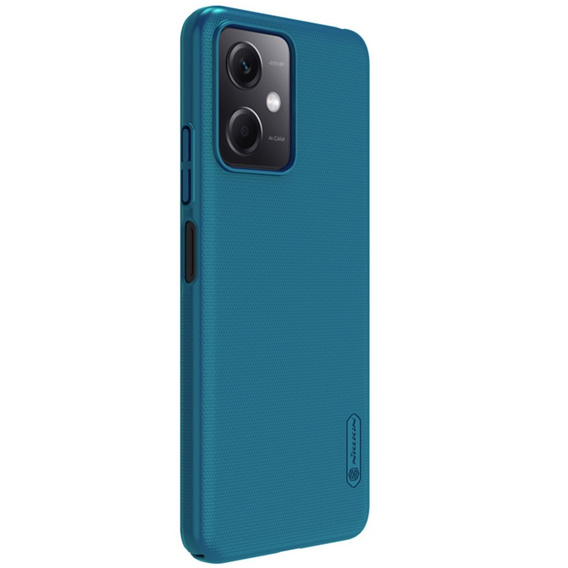 NILLKIN θήκη για Xiaomi Redmi Note 12 5G / POCO X5 5G, θήκη Super Frosted Shield, μπλε
