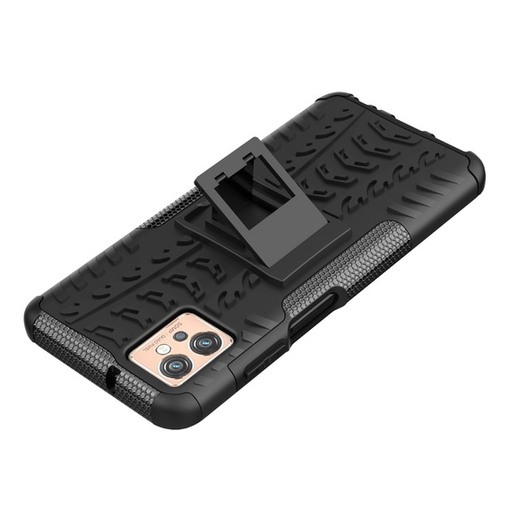 Θήκη για Motorola Moto G32, Tire Armor, μαύρη