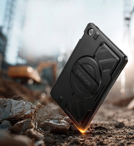 Θήκη Dexnor 360° με ιμάντα και θήκη για γραφίδα για Samsung Galaxy Tab A9+