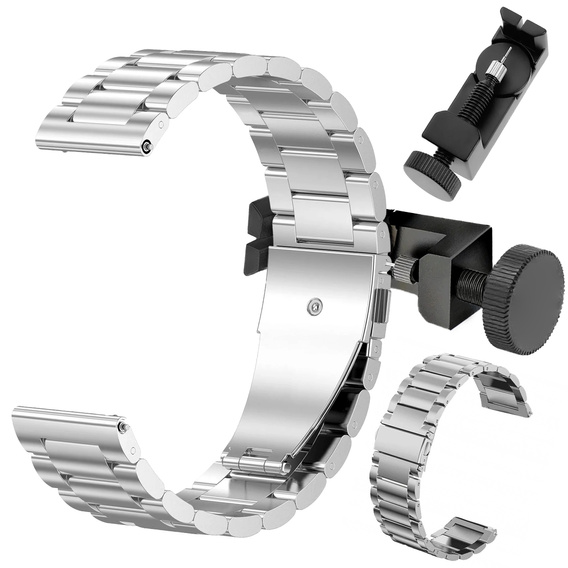 ΛΟΥΡΙ ΓΙΑ HUAWEI WATCH 2 3 4 5 GT GT2 GT3 GT4 GT5 PRO GT2e 2e 46MM 48MM ασημί