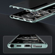 θήκη για το Samsung Galaxy S23, Magnetic Dual Glass, πράσινη
