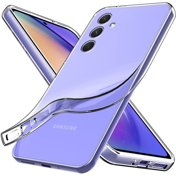 Λεπτή θήκη για Samsung Galaxy A54 5G, Slim, διαφανής