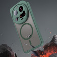 Θήκη για Xiaomi 15 Ultra, για MagSafe, ERBORD Μatt Case, πράσινη