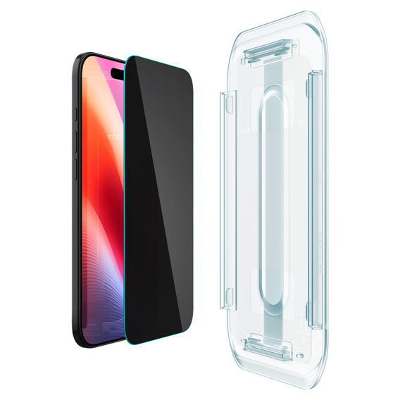 Spigen Glas.TR "EZ FIT" γυαλί σκλήρυνσης της ιδιωτικής ζωής HD για iPhone Air (2 τμχ)