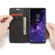 θήκη CASEME για Samsung Galaxy S9 Plus, Leather Wallet Case, μαύρη