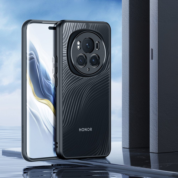 θήκη DuxDucis για το Honor Magic 6 Pro 5G, Aimo Case, διαφανής / μαύρη